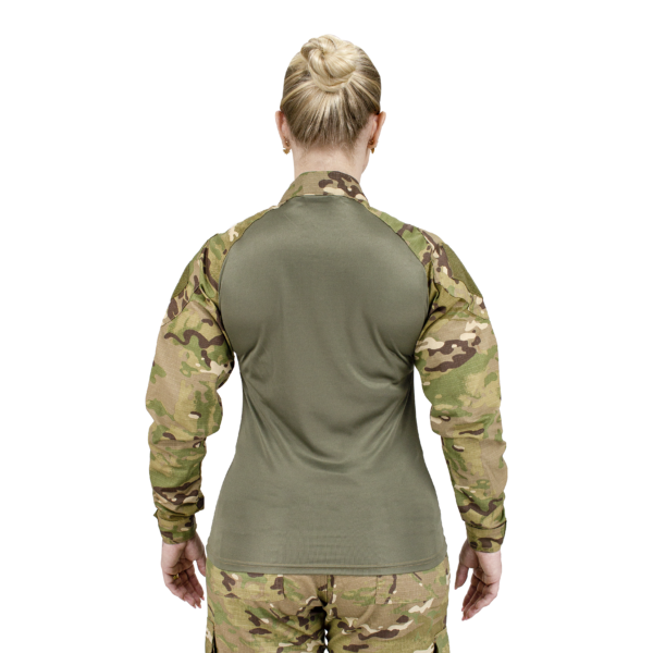Camisa Combat Tshirt Feminina Manga Longa - Multicam - Imagem 3