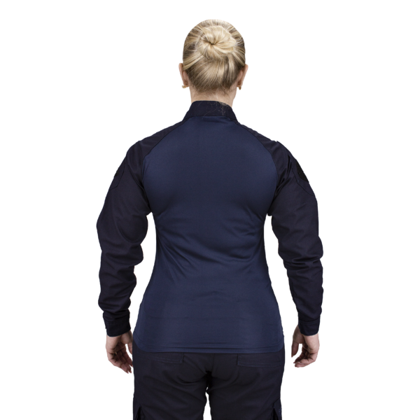 Camisa Combat Tshirt Feminina Manga Longa - Azul Noite - Imagem 3