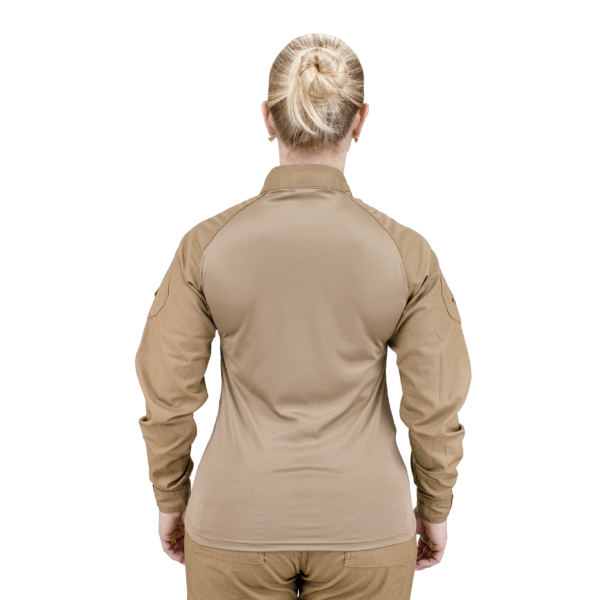 Camisa Combat Tshirt Feminina Manga Longa - Caqui - Imagem 3