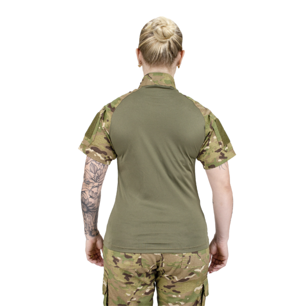 CAMISETA COMBAT TSHIRT FEMININA SAFO MILITAR MULTICAM - Imagem 3