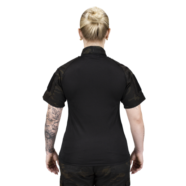 CAMISETA COMBAT TSHIRT FEMININA SAFO MILITAR MULTICAM BLACK - Imagem 6