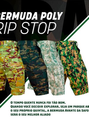 Bermuda Cargo Poly Adventure -  Safo - Digital Marpat