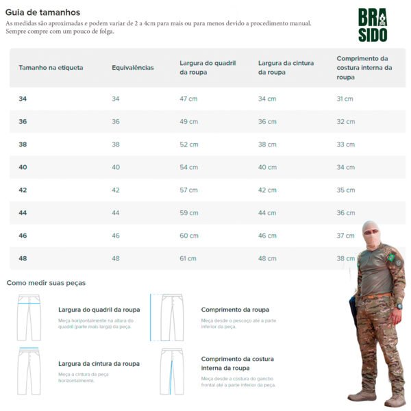 Calça Cargo Tática Flex Prowess - Multicam - Imagem 6