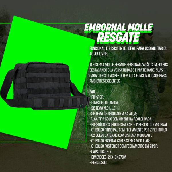 EMBORNAL MOLLE - Coyote - Imagem 17