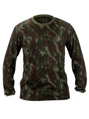 Camiseta Camuflada PV Manga Longa - EXERCITO