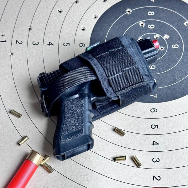 Mini Coldre Modular Universal Canhoto e Destro - PRETO - Imagem 5