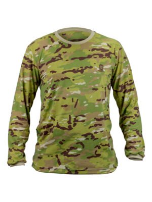Camiseta Camuflada PV Manga Longa - MULTICAM