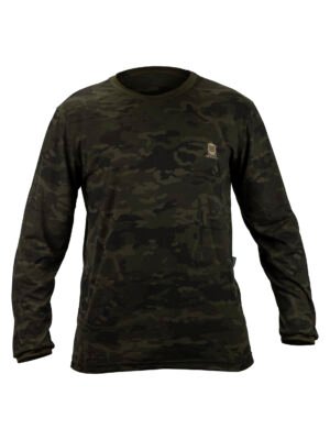 Camiseta Camuflada PV Manga Longa - MULTICAM BLACK