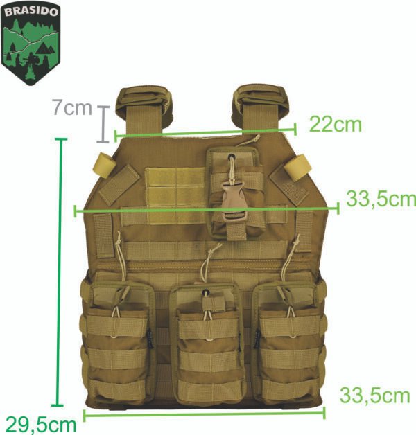 Capa de Colete Modular Montado - Imagem 14