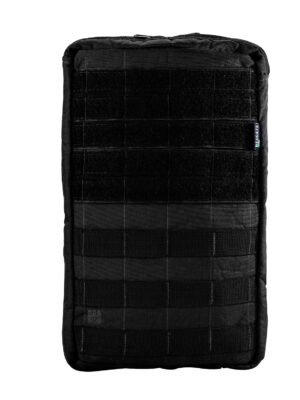 Porta Refil de Hidratação Molle Para Colete Modular Preto