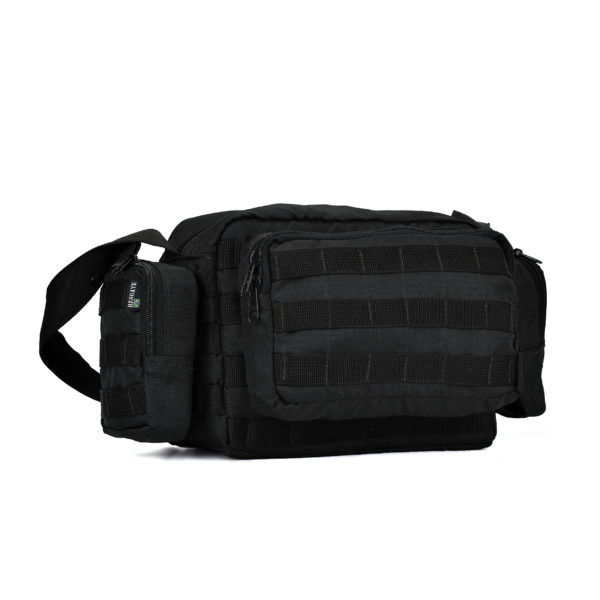 Kit Embornal MOLLE +3Bolsos Modulares - Preto