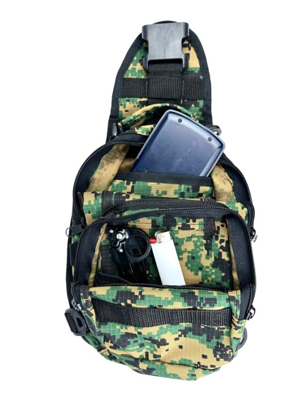 Pochete Tática Transversal Peito e Ombro MARPAT - Imagem 4