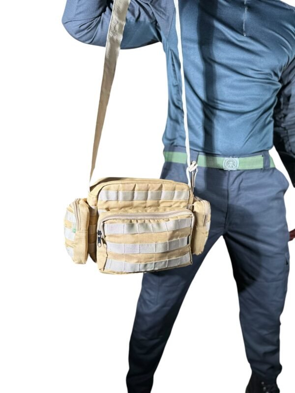 Kit Embornal MOLLE +3Bolsos Modulares - Coyote - Imagem 7