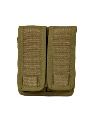 Porta Carregador Pistola Duplo Universal - Coyote
