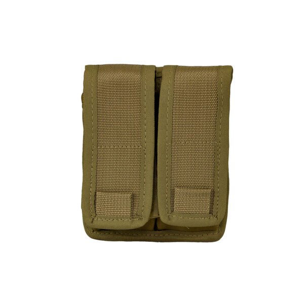 Porta Carregador Pistola Duplo Universal - Coyote