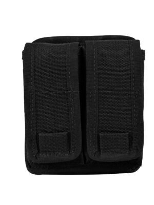 Porta Carregador Pistola Duplo Universal - Preto