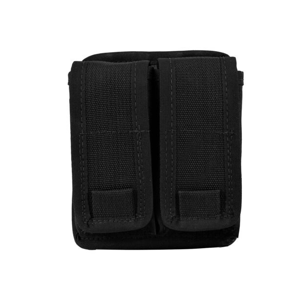 Porta Carregador Pistola Duplo Universal - Preto