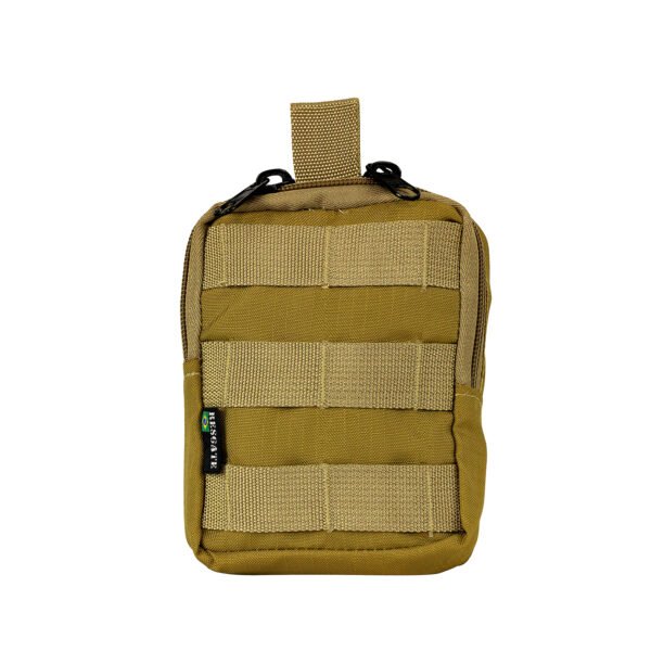 Bolso Modular Vertical Porta Treco 12x15cm Coyote
