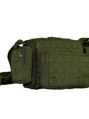 Kit Embornal MOLLE +3Bolsos Modulares - Verde