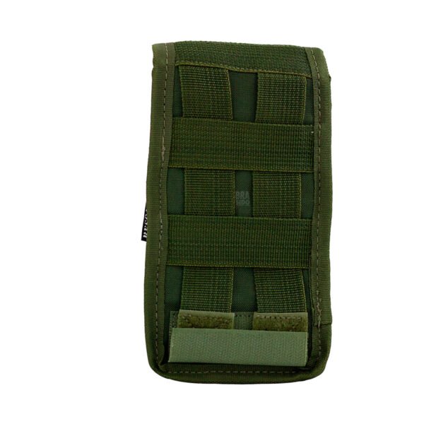 Porta Carregador Duplo Fuzil 556 com Velcro - Verde - Imagem 3