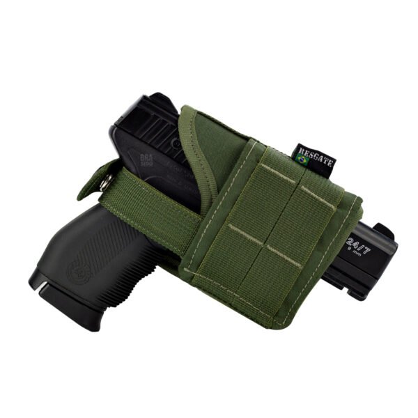 Mini Coldre Modular Universal Canhoto e Destro - VERDE