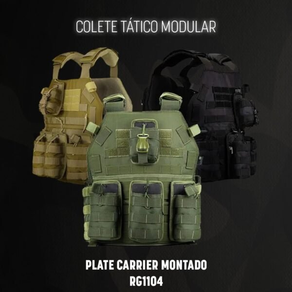 Capa de Colete Modular Montado