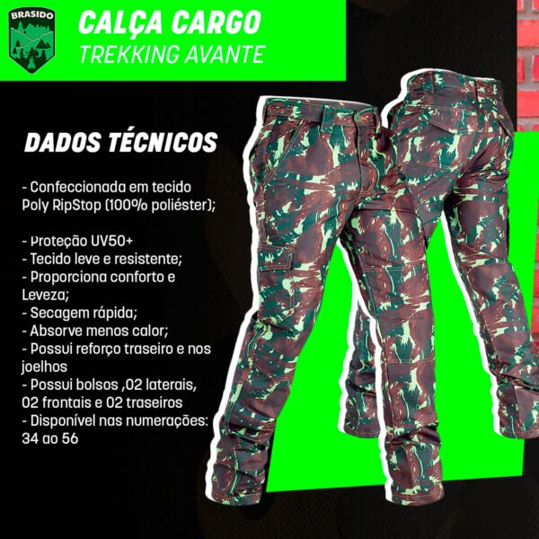 Calça Cargo Trekking Avante - Safo - Chumbo - Imagem 8