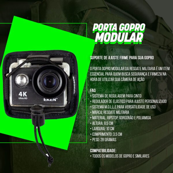 PORTA GoPro MODULAR Coyote - Imagem 5